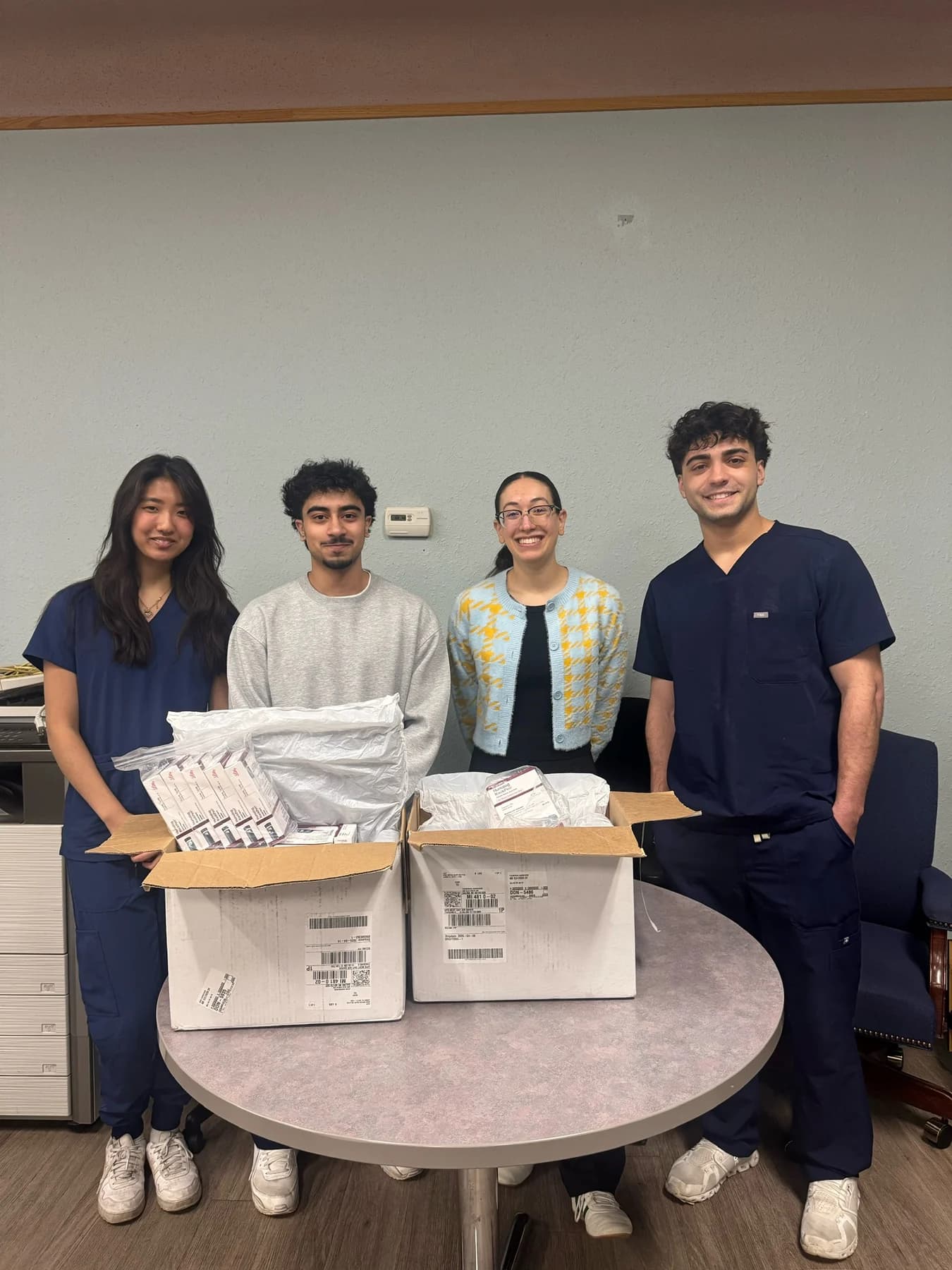 Project Resurge delivering donated medical supplies to HUDA Clinic
